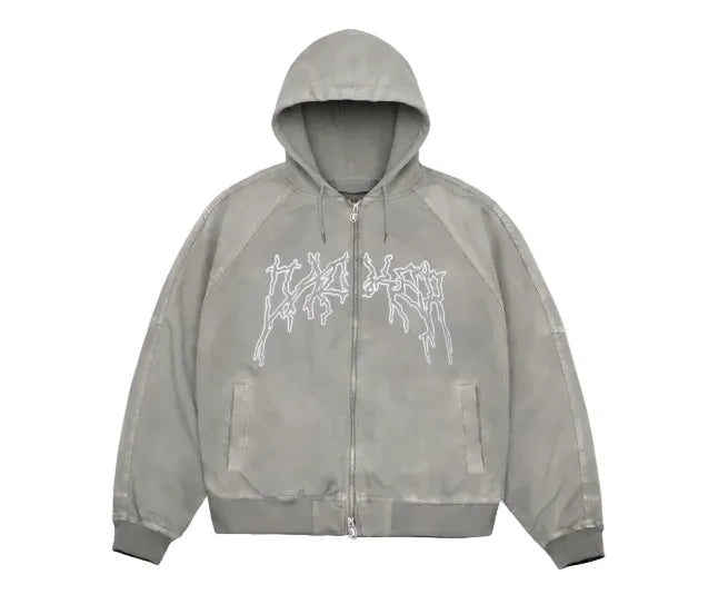Jacker 'Skeleton' Jacket - Grey