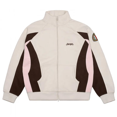 Jacker 'Trevi' Track Jacket - Beige