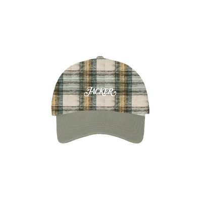 Jacker 'Mohair Tartan' Cap - Multi