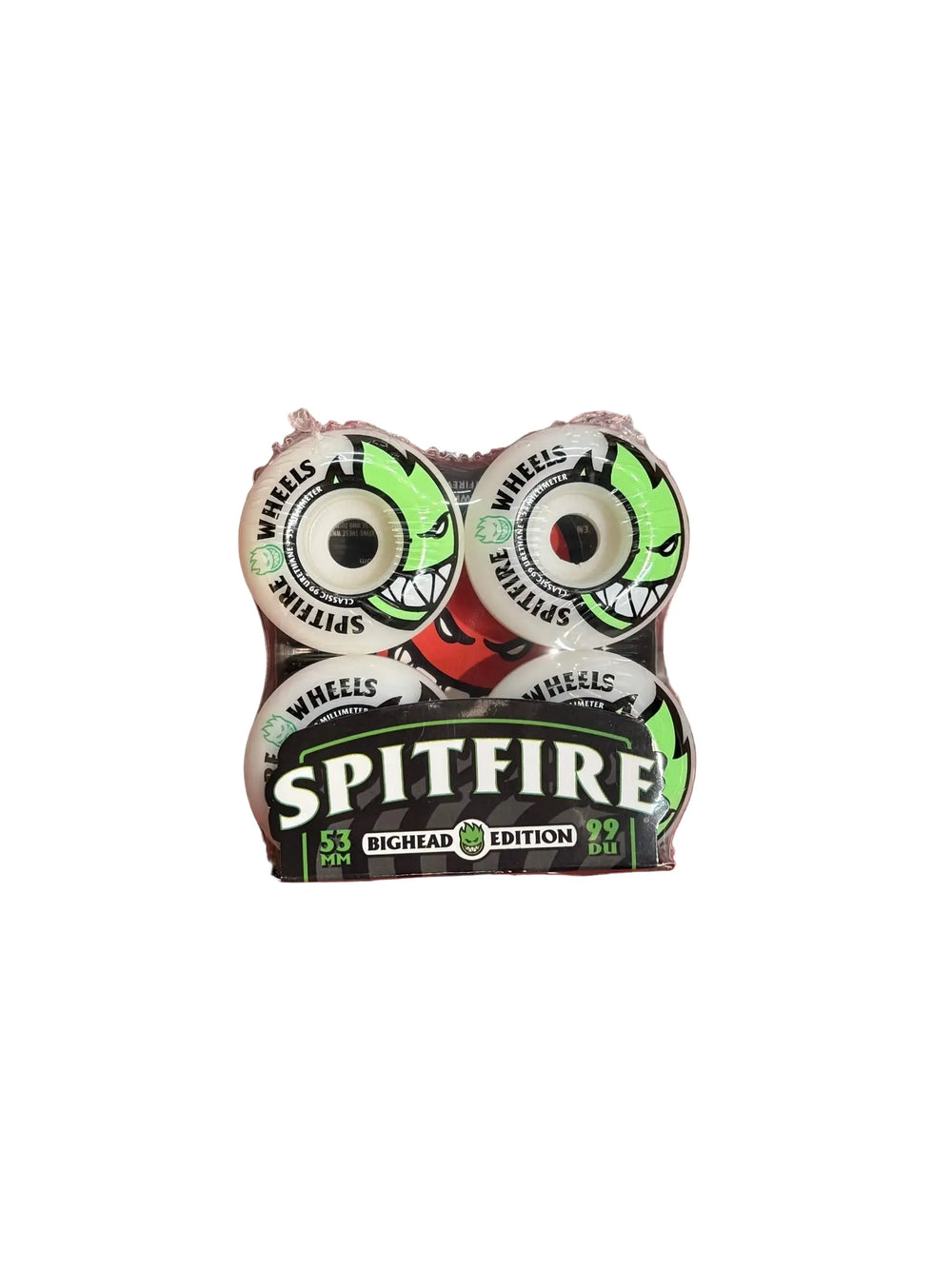 Spitfire 'Bighead' 99A Wheels 53MM - White
