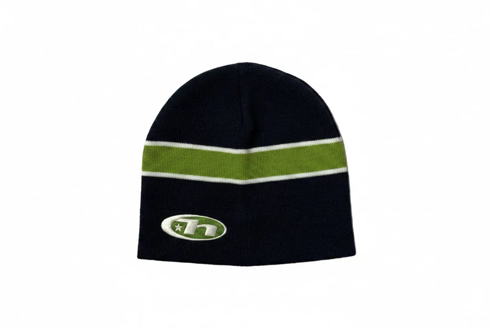 Tuque 'Frequency' Skull HUF - Marine/Vert