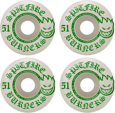 Spitfire 'Burners' 99A Wheels 51MM - White