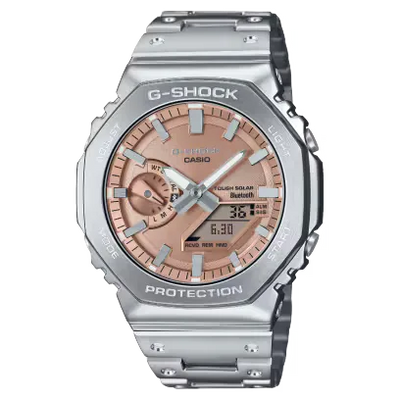 G-Shock 'GMB2100AD5A' Montre - Argent/Bronze