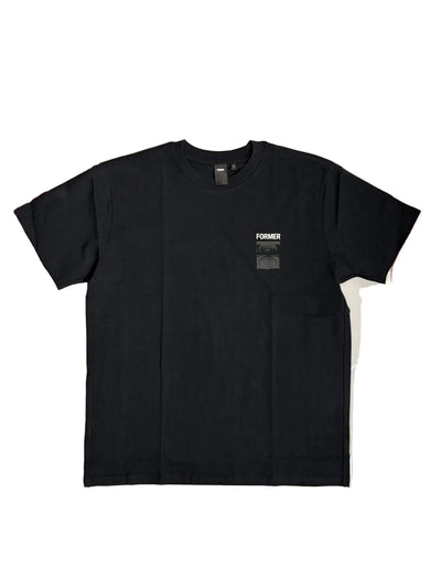 Tee 'Crux' Bicolore - Noir