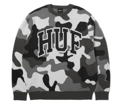Chandail ras du cou 'Arc Jacquard' HUF - Camo