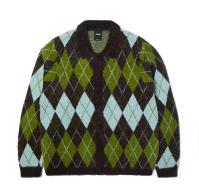 Chandail en mohair 'Cooper' de HUF - Brun foncé