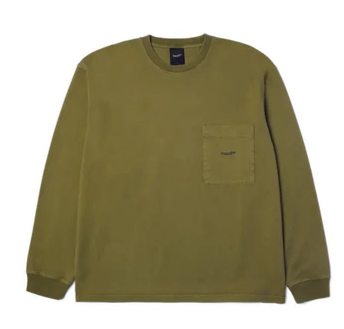 T-shirt à manches longues HUF '89' Heavyweight - Olive