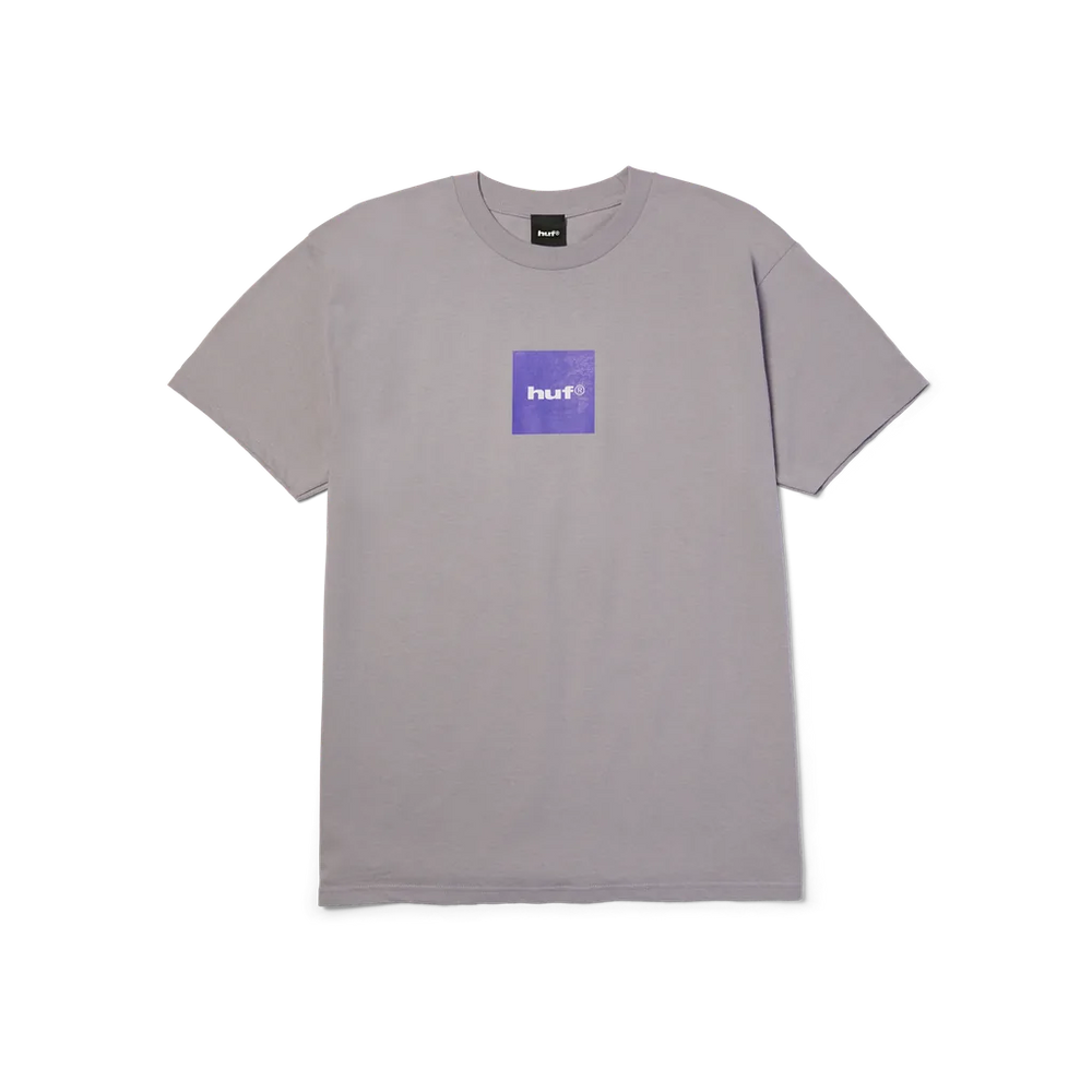 HUF '89 Box Logo' Tee - Lilac Chalk/Purple