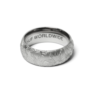 Bague HUF 'Plantlife' - Argent