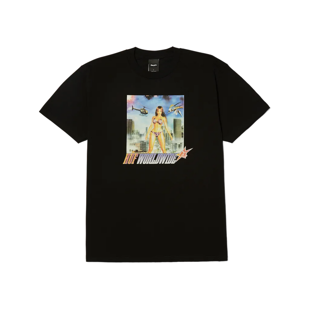 HUF 'In The Skies' Tee - Black