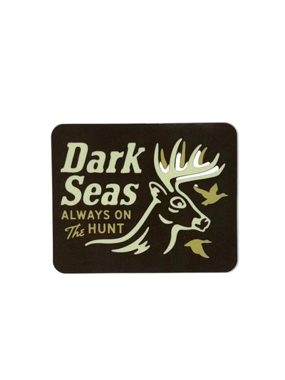 Autocollant Dark Seas 'Always On The Hunt' - Brun
