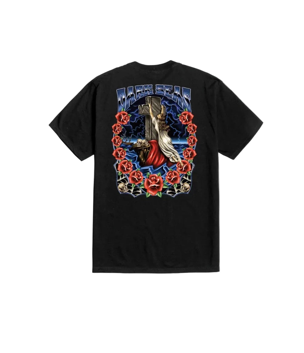 T-shirt 'Rock Solid' Dark Seas - Noir