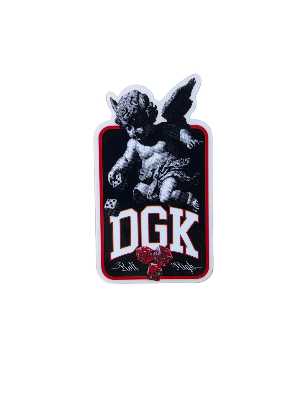 DGK 'Roll High' Sticker - Multi