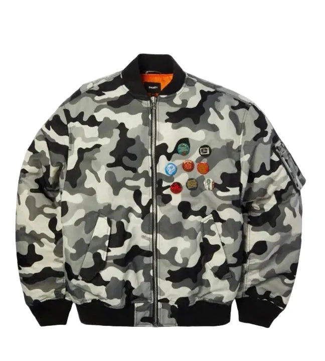Veste de vol 'Olympia' HUF - Camo
