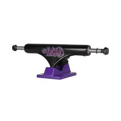 Slappy x Bam Margera 'Stage 1' Hollow Trucks - Noir/Violet