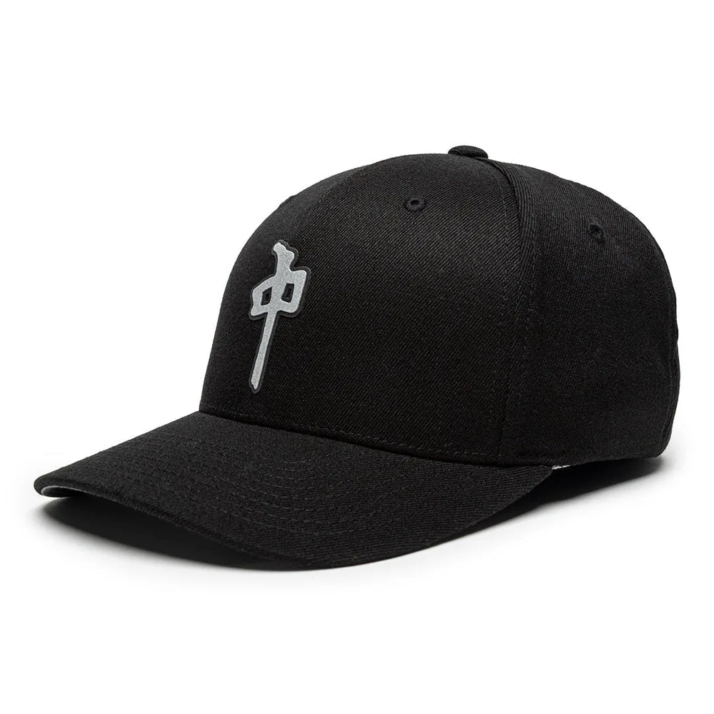 Casquette Flexfit 'Reflective 3M Chung' Dragon Rouge - Noir
