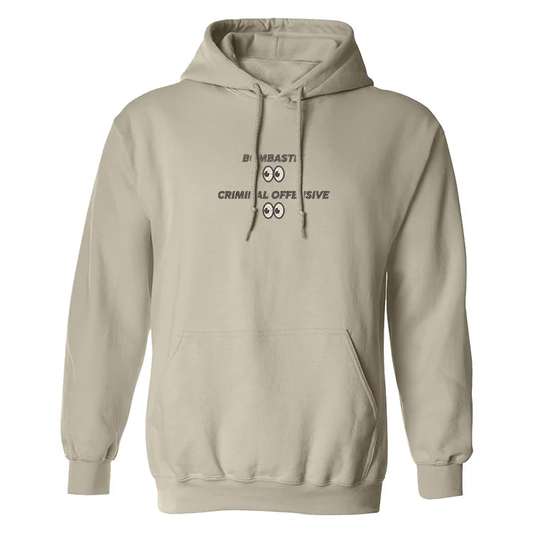 Embroidered Side Eye Hoodie