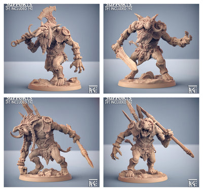 Svartwood Troll Hunters - Artisan Guild Svartwood Trolls | Troll | Monster | Fantasy | Large | Fighter | Melee | Ranged | DnD | Pathfinder