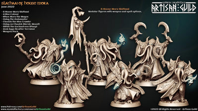 House Mora Slathaai - Artisan Guild | Illithid | Mind Flayer | Monster | Fantasy | Sorcerer | Alchemist | Fighter | DnD | Pathfinder
