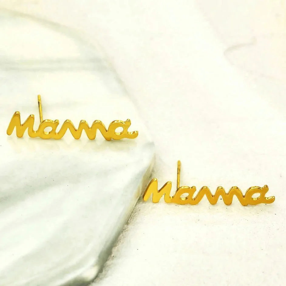 Boucles d'oreilles MAMA