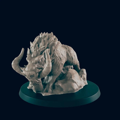 Sanglier Sauvage - EC3D, DnD | Animal | Monstre | 5E | Grand | 32mm | Pathfinder | Fantaisie | Jeux de Guerre | Forme de Druide | Cochon | Ferme | Forêt