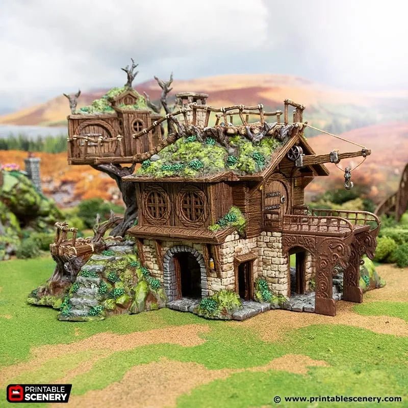 Master Builders Workshop - Rise of the Halflings - DnD building | Forest | Hills | Tinker | Wargaming Terrain | Scatter scenery, Fantasy