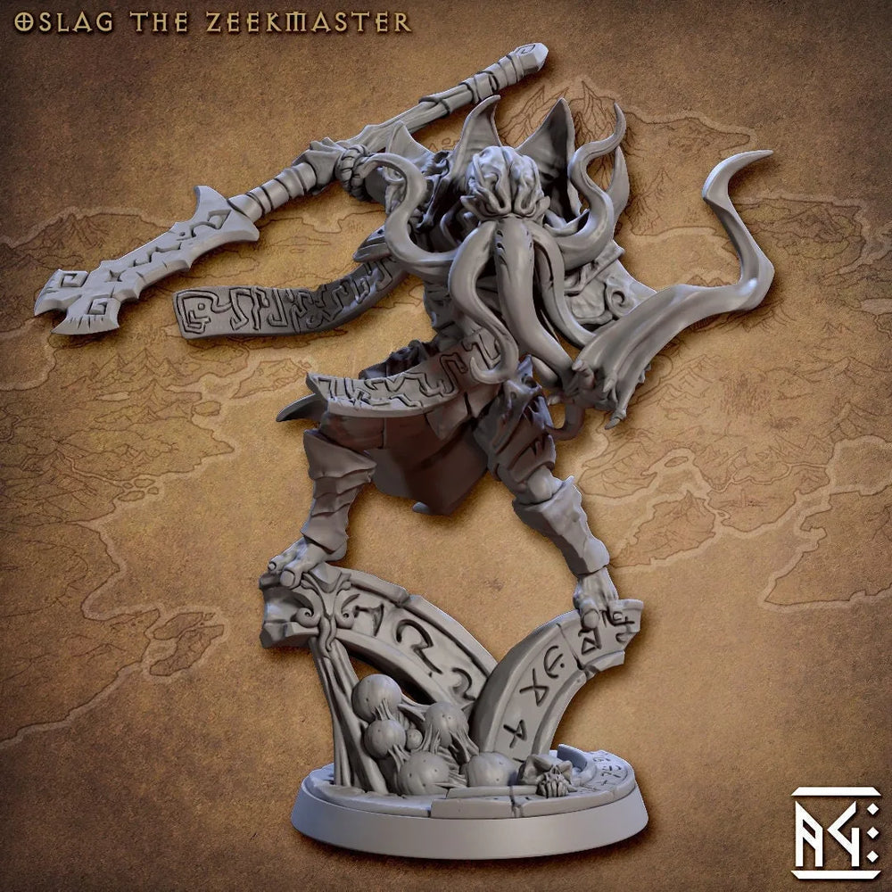 Oslag le Zeekmaster - Artisan Guild | Illithid | Mind Flayer | Monstre | Fantaisie | Sorcier | Alchimiste | Sorcier | DnD | Pathfinder