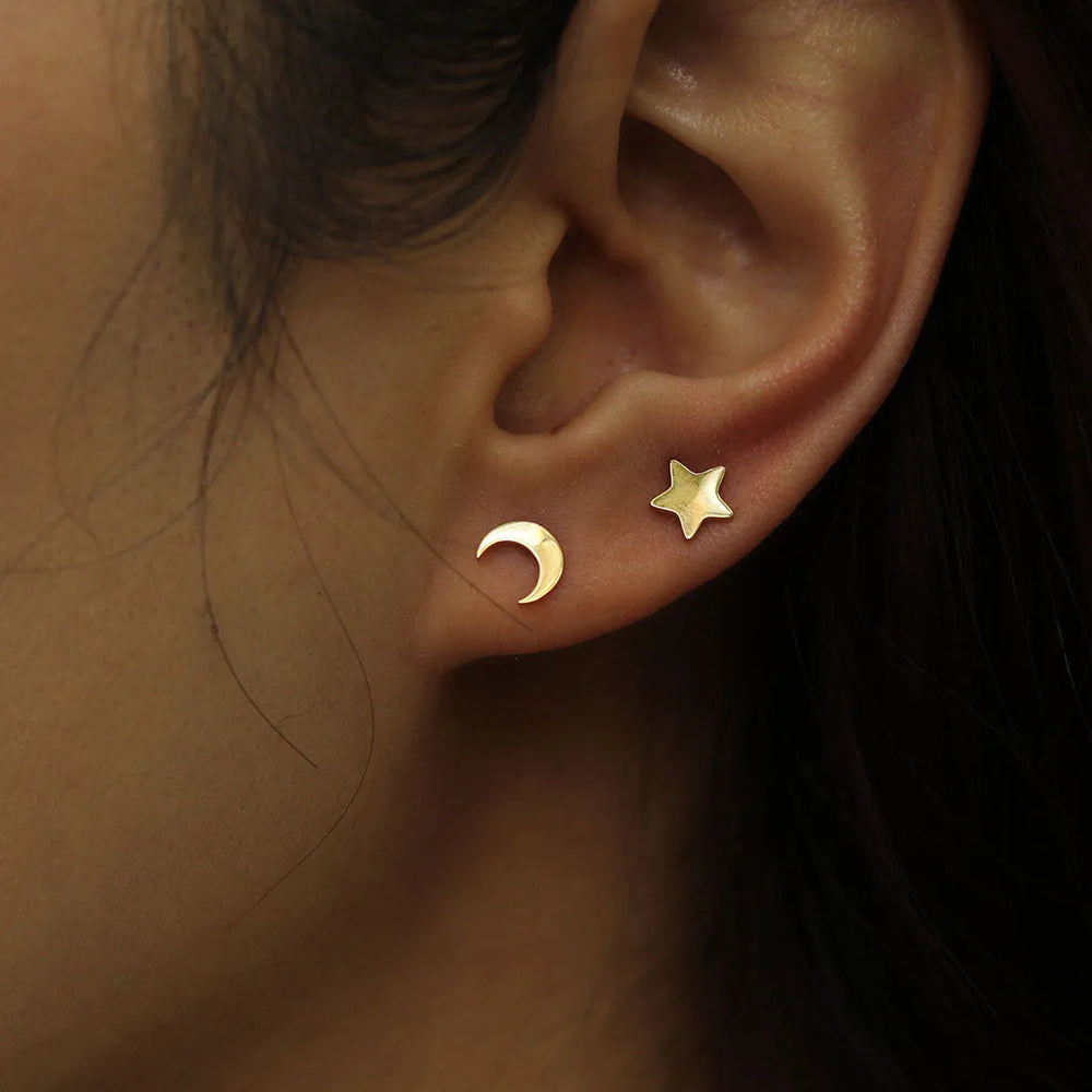 Boucles d'oreilles Clous MINUIT