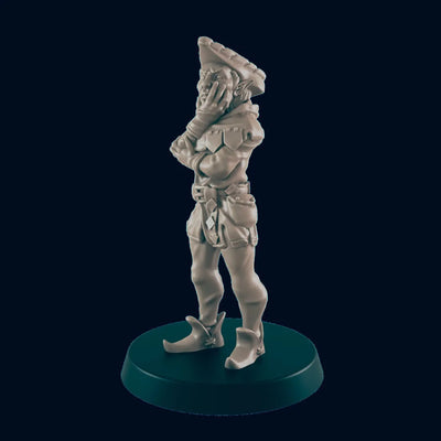 Marchand elfe - EC3D | DnD | Elfe | Homme | Villageois | Marchand | 32mm | Pathfinder | roturier | TTRPG | Wargaming | aubergiste