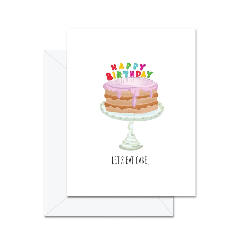 C'est l'heure du gâteau ! - Carte de souhaits