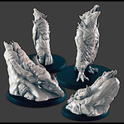 Manchot Géant - Mini DND - EC3D Wintertide, Miniature d'Hiver | Animal | Nature | 5E 2E | Glace | Grand | Neige | Arctique | Pathfinder | Oiseau