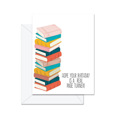 J'espère que ton anniversaire sera un vrai succès - Carte de vœux