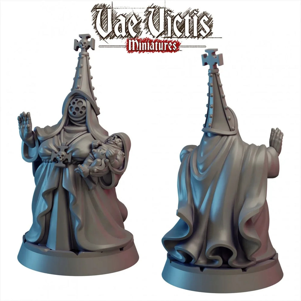 Cult Matriarch 28/32mm mini - Vae Victis | DnD | Maléfique | Cultiste | Warlock | Pathfinder | TTRPG | Wargaming | Frostgrave | Monstre Eldritch