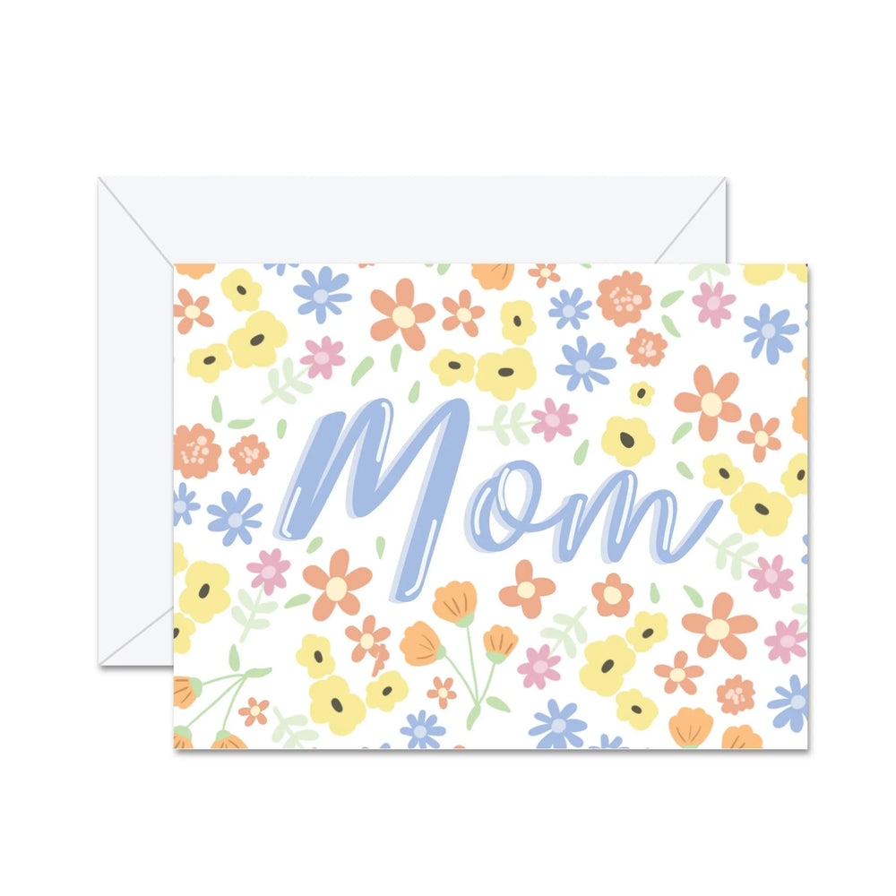 Carte de Vœux - Maman Florale