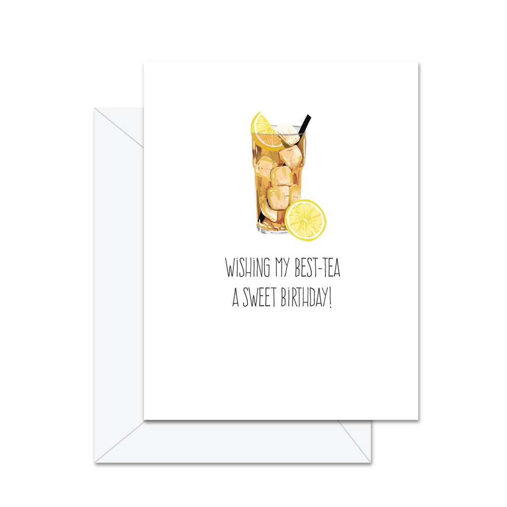 Joyeux Anniversaire à mon meilleur thé! Carte de vœux