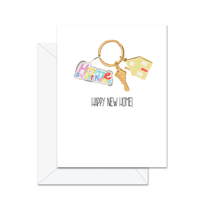 Joyeuse nouvelle maison ! - Carte de souhaits