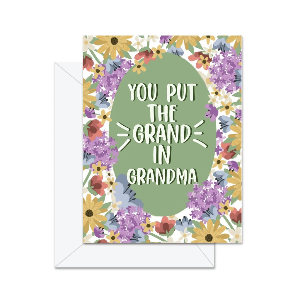 Vous êtes la grand-mère par excellence - Carte de vœux