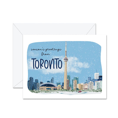 Salutations des Fêtes de Toronto - Carte de Vœux