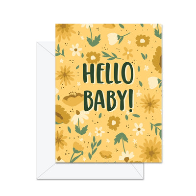 Bonjour Bébé ! - Carte de vœux