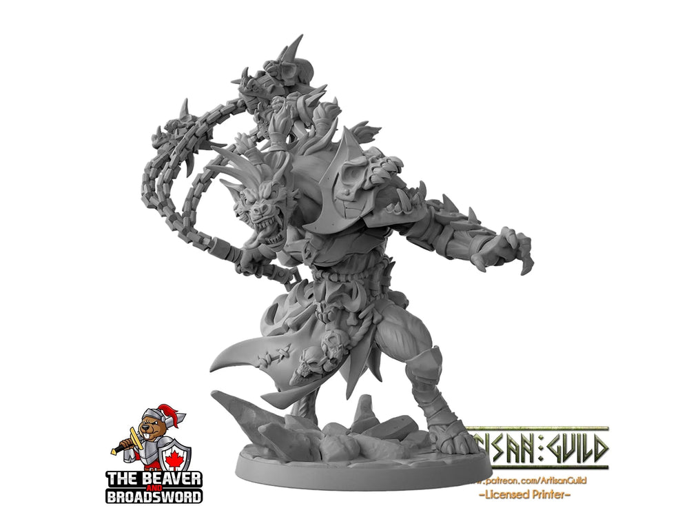 Yenogra la Matriarche 28/32mm mini D&D - Artisan Guild | Monstre | Pack | Hyène | Guerrier | Désert | Fantaisie | Pathfinder | Jeux de guerre