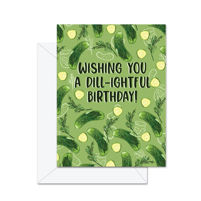 Joyeux Anniversaire à la Cornichon - Carte de Vœux