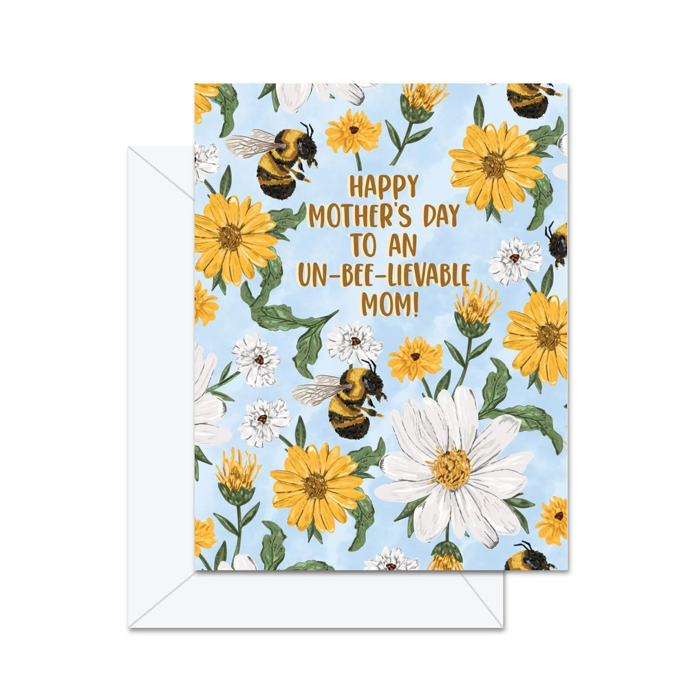 Joyeuse Fête des Mères à une Maman Incroyable! - Carte de Vœux