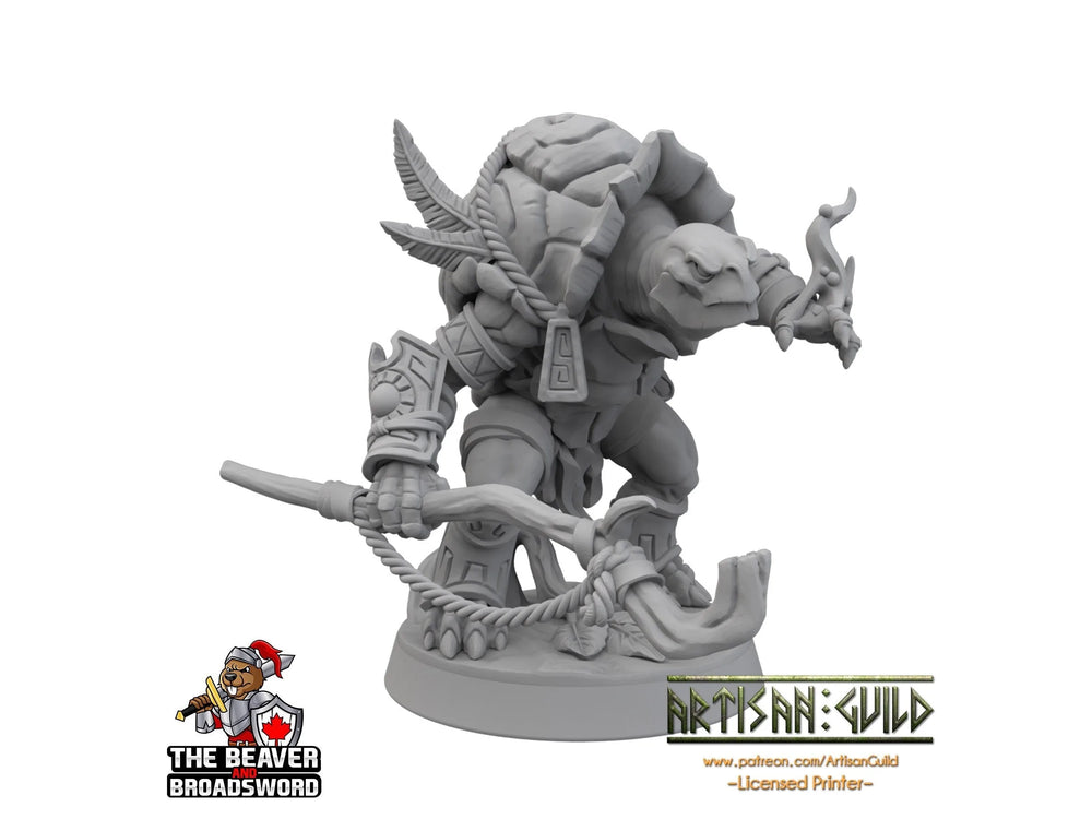 Mini druide Tortue - Artisan Guild | DnD | Tortue | Tortle | Magicien | Ensorceleur | Sous-marin | Pathfinder | Tortanien | TTRPG, Jeux de guerre
