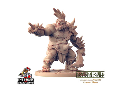 Ogre Maraudeur avec Épée 2 - Artisan Guild | DnD | Guerrier | Barbare | Monstre | Homme | Pathfinder | TTRPG | Jeux de Guerre | Frostgrave, Géant
