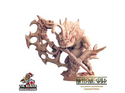 Sahuagin wizard dnd mini - Artisan Guild | Fish | Warlock, Sorcerer, Kuo-toa, Underwater | Pathfinder | Locathah | TTRPG, Wargaming, Monster