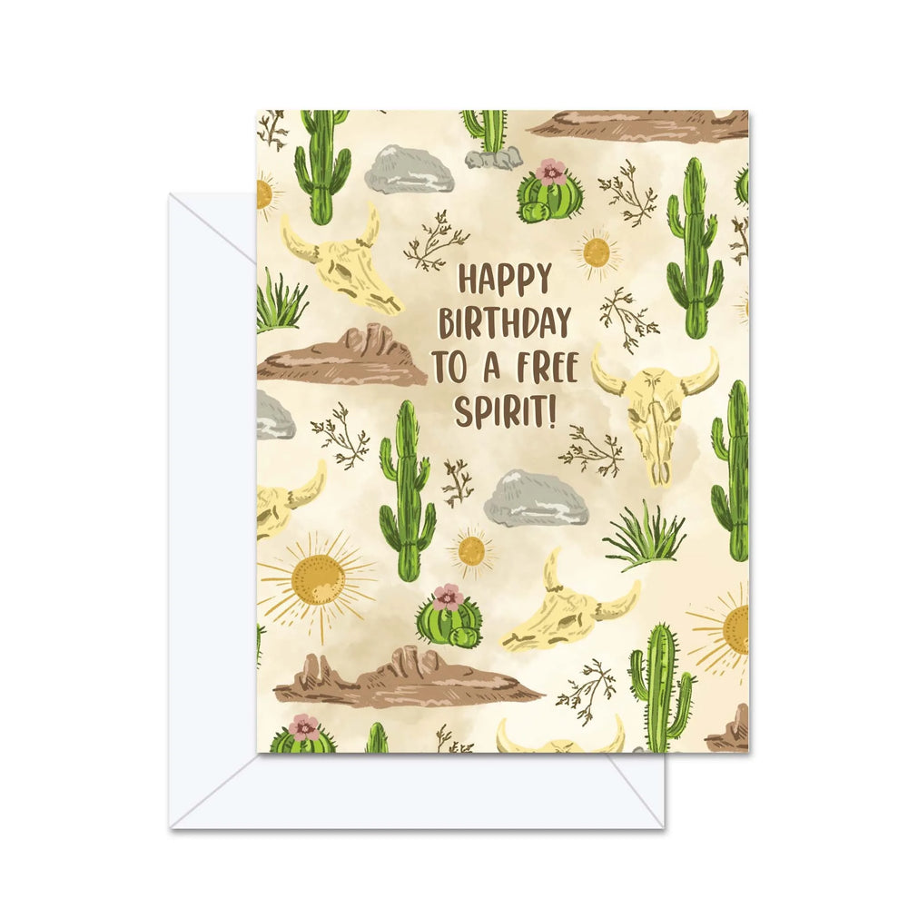 Joyeux Anniversaire à un Esprit Libre ! - Carte de Vœux