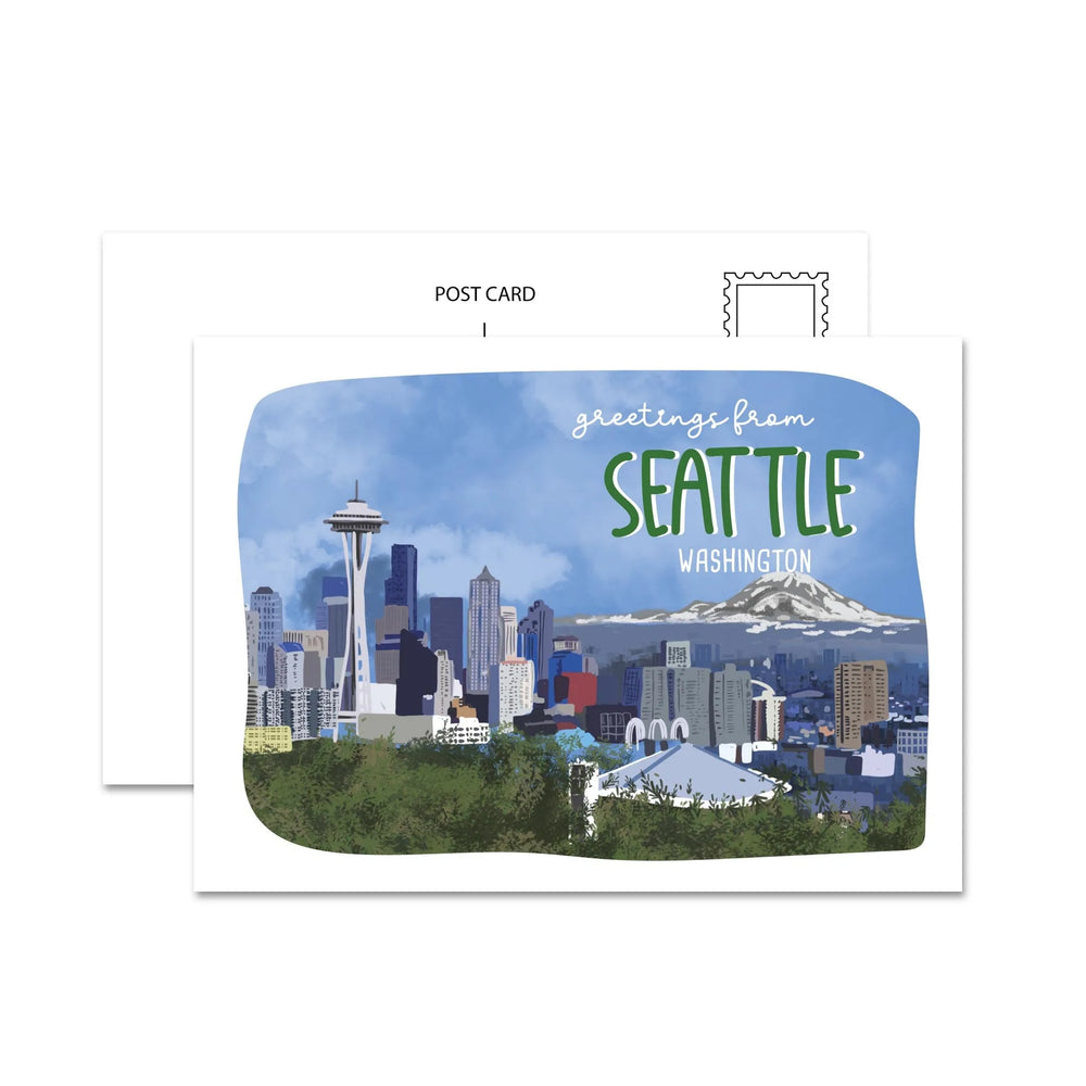 Carte postale de Seattle, Washington