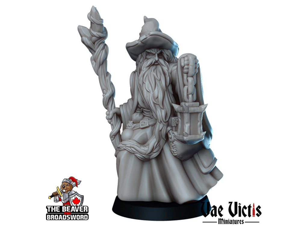 Vieux magicien humain dnd mini - Vae Victis | Sorcier | Démoniste | Héros | PJ | Alchimiste | Ville | Joueur | Magicien | Pathfinder | Magie | Épique