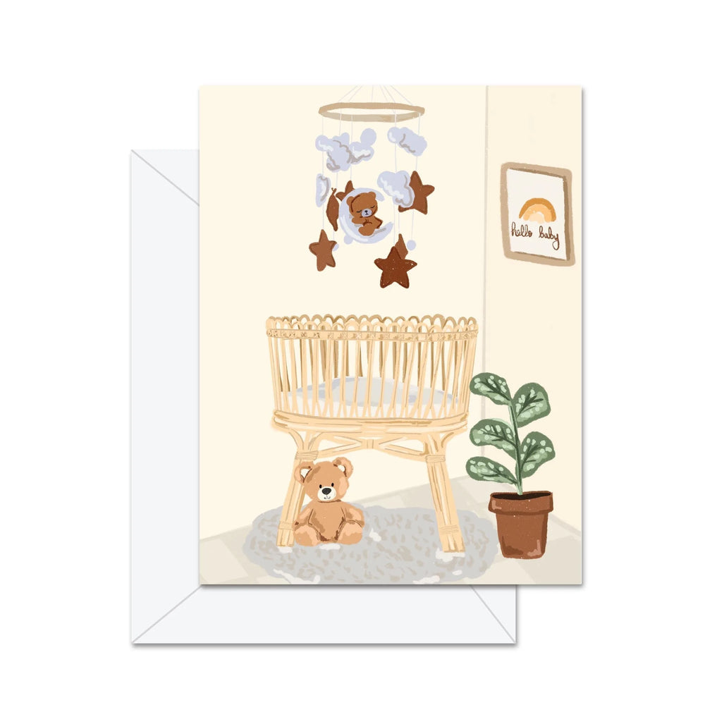 Bonjour Bébé - Carte de souhaits