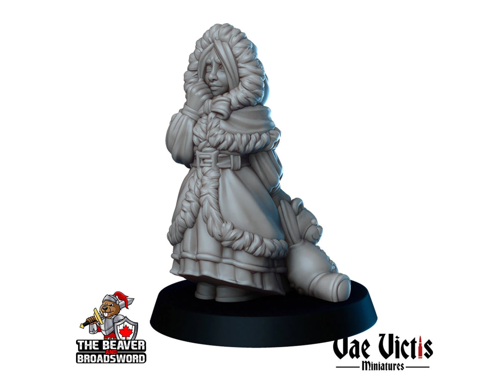 Miniature Vae Victis pour fille - Vae Victis | Villageoise | Enfant | Femme | PNJ | Villageoise | Froid | Médiéval | Hiver | Froid | PNJ | Fantaisie